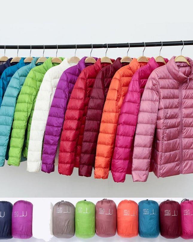 Sophie™ - Jacke aus weichem Baumwoll-Daunenmaterial