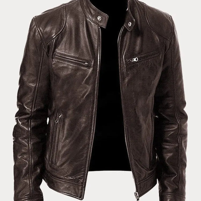 Gaspard™ - Casual Leder Jacke
