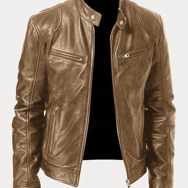 Gaspard™ - Casual Leder Jacke