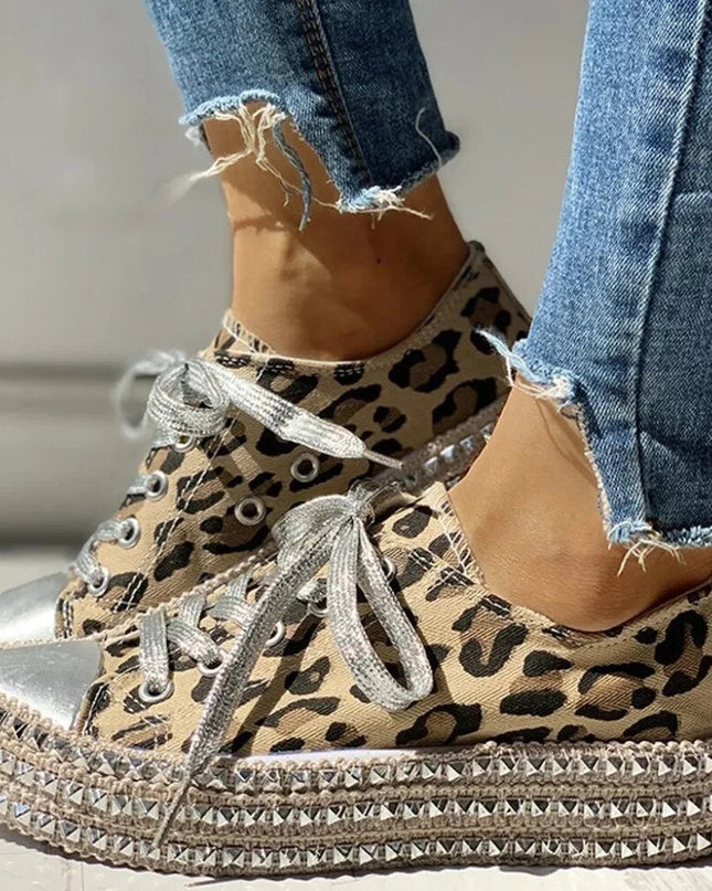 Odette - Premium-Luxus-Leinwandschuhe