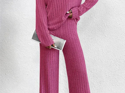 Strickhose und Rollkragenpullover für Frauen