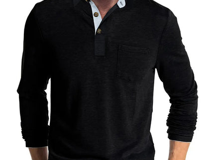 Jörg™ | Herren Langarmshirt in Unifarbe