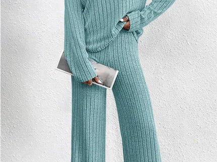 Strickhose und Rollkragenpullover für Frauen