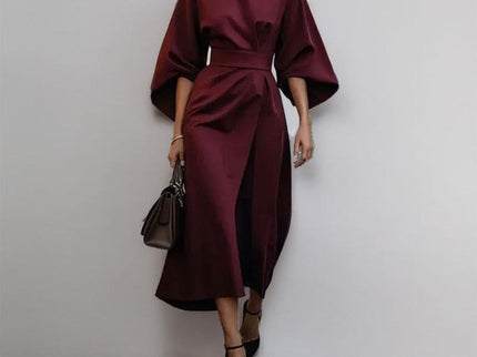 Cally™ - Langes Kleid mit Kimonoärmeln