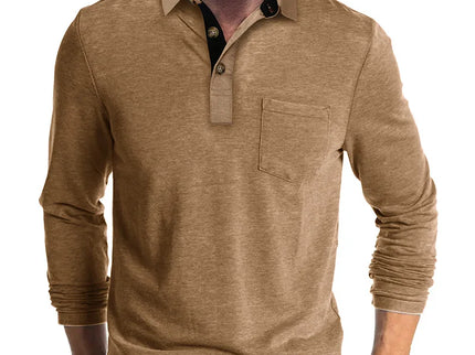 Jörg™ | Herren Langarmshirt in Unifarbe