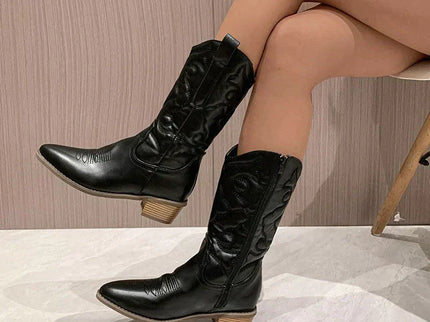 Gia - Elegante Stiefel im Metallic-Chic für einen trendigen Look