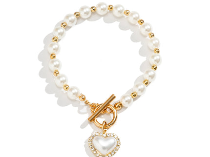 Elegantes Armband mit Süßwasserperlen-Anhänger für Frauen von Mitchell