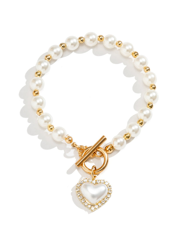 Elegantes Armband mit Süßwasserperlen-Anhänger für Frauen von Mitchell