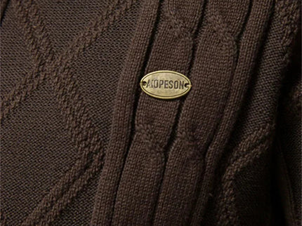 Waldemar | Herren-Cardigan mit Knopfleiste