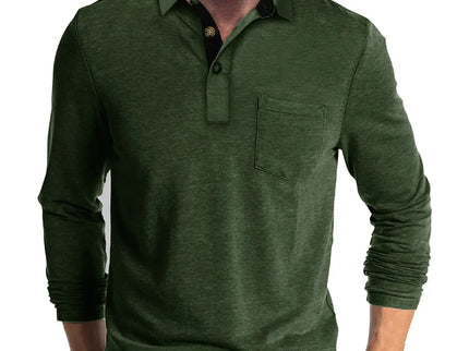Jörg™ | Herren Langarmshirt in Unifarbe