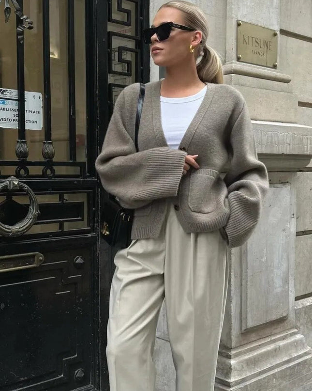 Leni | Stilvolle Strickjacke für Damen