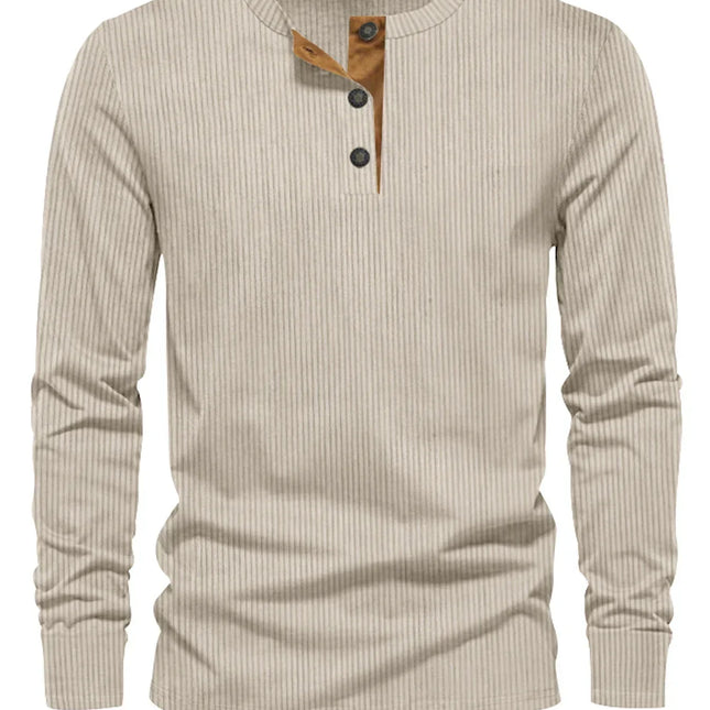 Easton™ | Klassisches Herren-Langarmshirt
