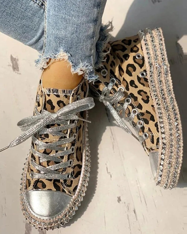 Odette - Premium-Luxus-Leinwandschuhe