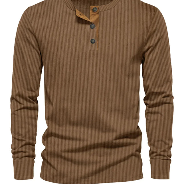 Easton™ | Klassisches Herren-Langarmshirt