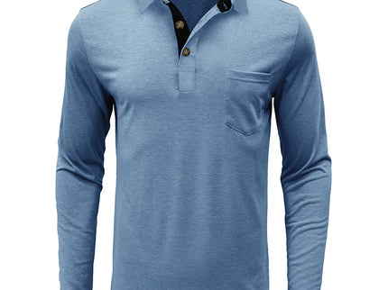 Jörg™ | Herren Langarmshirt in Unifarbe
