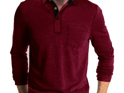 Jörg™ | Herren Langarmshirt in Unifarbe