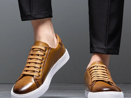 David™ - Herren Turnschuhe aus Leder