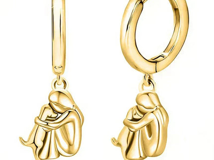 Ginny™| Ohrringe „Mädchen und Hund“