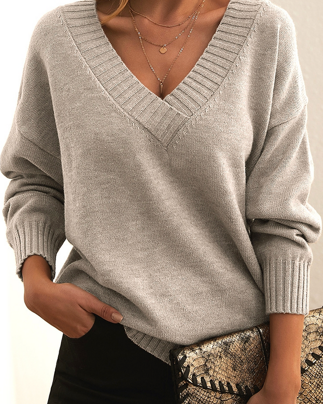 Eleganter Kaschmir-Pullover
