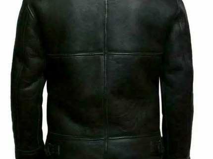 René™ - Moderne Leder- und Wolljacke