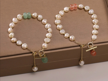 Bailey - Elegantes Süßwasserperlenarmband für Frauen