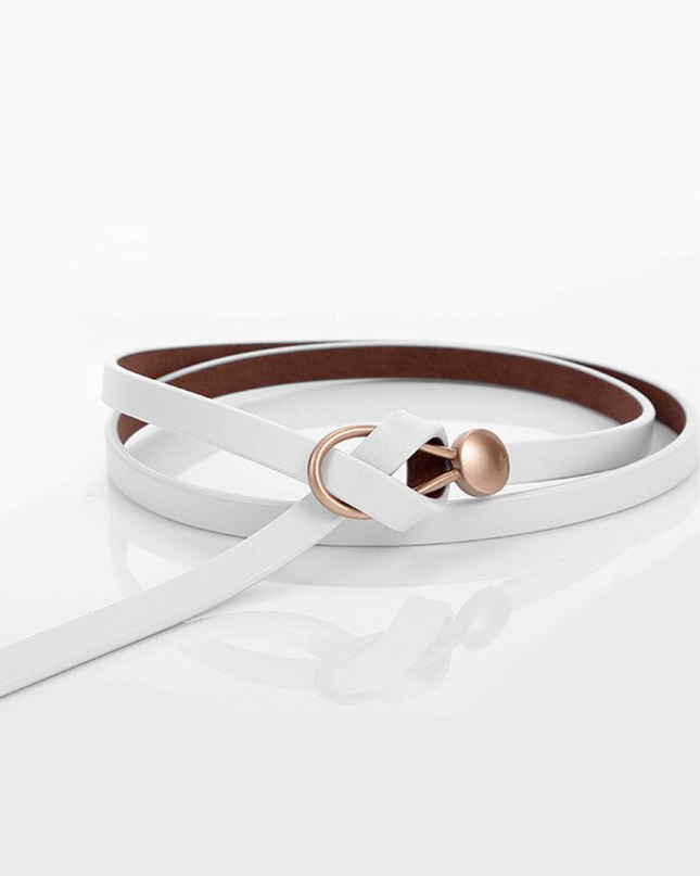 Mae - Eleganter Ledergürtel für Frauen