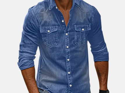 Ugo™ | Vielseitiges und Trendiges Herren-Denimhemd