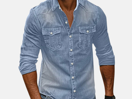 Ugo™ | Vielseitiges und Trendiges Herren-Denimhemd