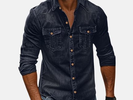 Ugo™ | Vielseitiges und Trendiges Herren-Denimhemd