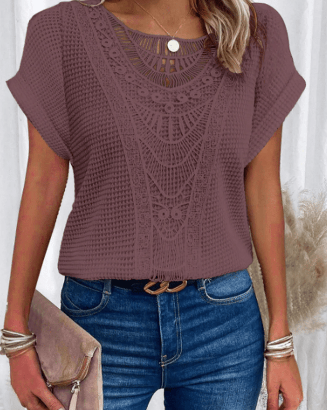 Karin | Elegante Bluse im Ibiza-Stil