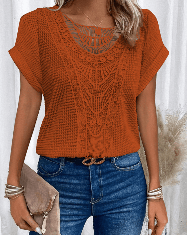 Karin | Elegante Bluse im Ibiza-Stil