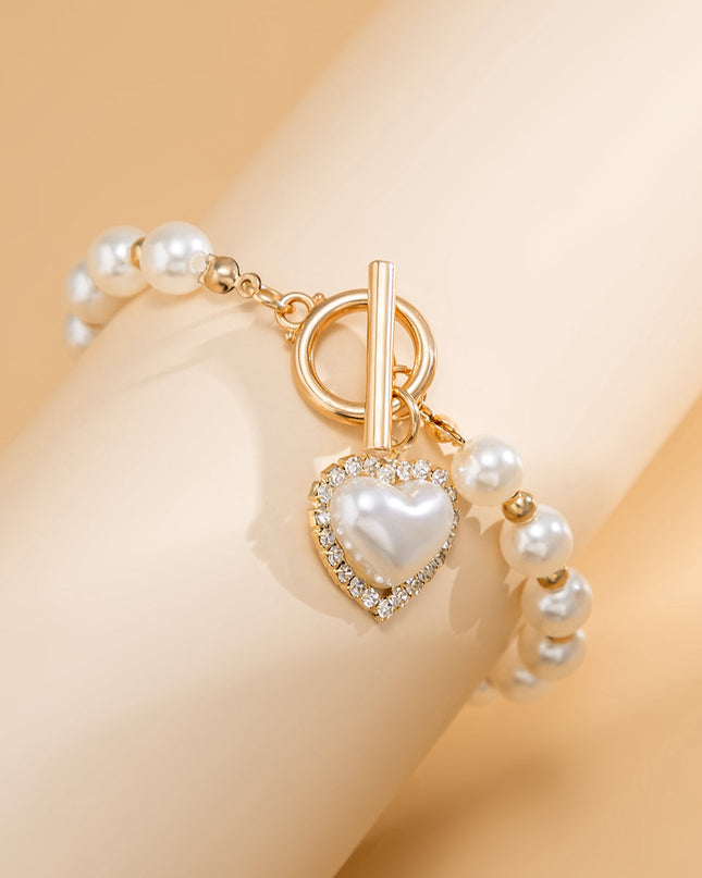 Elegantes Armband mit Süßwasserperlen-Anhänger für Frauen von Mitchell