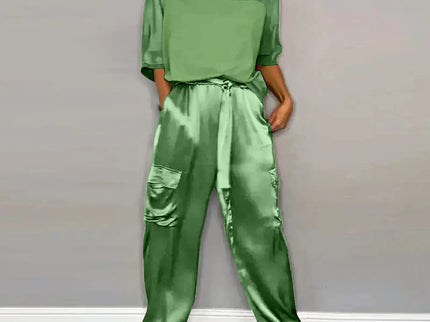 Satin Zweiteiliges Lounge Set
