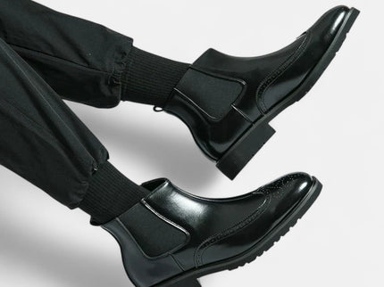 Marzio™ | Elegante Chelsea-Stiefel für Herren aus Kunstleder