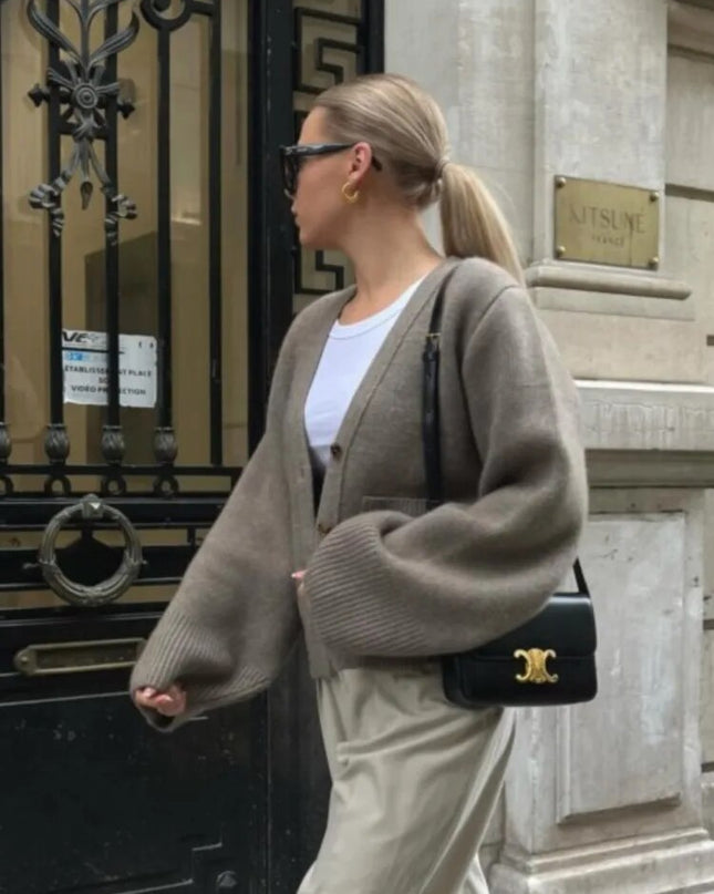Leni | Stilvolle Strickjacke für Damen