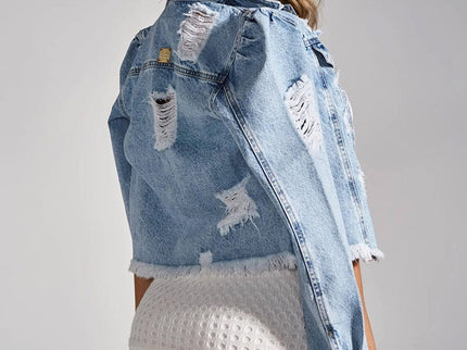 Annabelle - Schicke und bequeme getragene Jeansjacke für Frauen