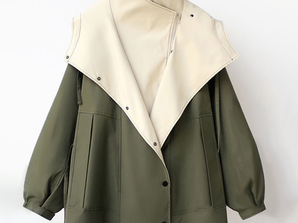 Amélie™ - Elegante Jacke aus Nylon und Baumwolle