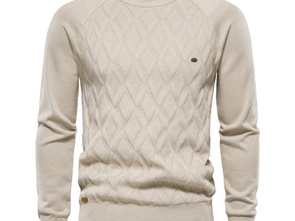 Theodor | Herrenpullover mit Rautenmuster