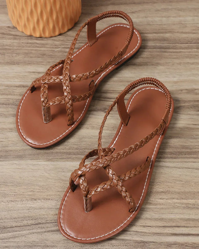 Flache Sommersandalen für Frauen