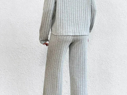 Strickhose und Rollkragenpullover für Frauen