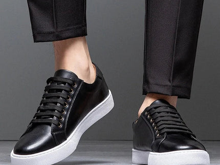 David™ - Herren Turnschuhe aus Leder