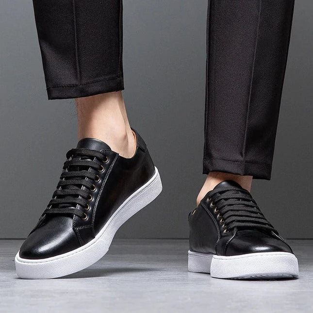 David™ - Herren Turnschuhe aus Leder