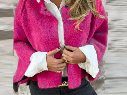 Stilvolle Kurzjacke mit Knöpfen