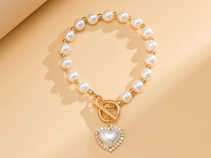Elegantes Armband mit Süßwasserperlen-Anhänger für Frauen von Mitchell