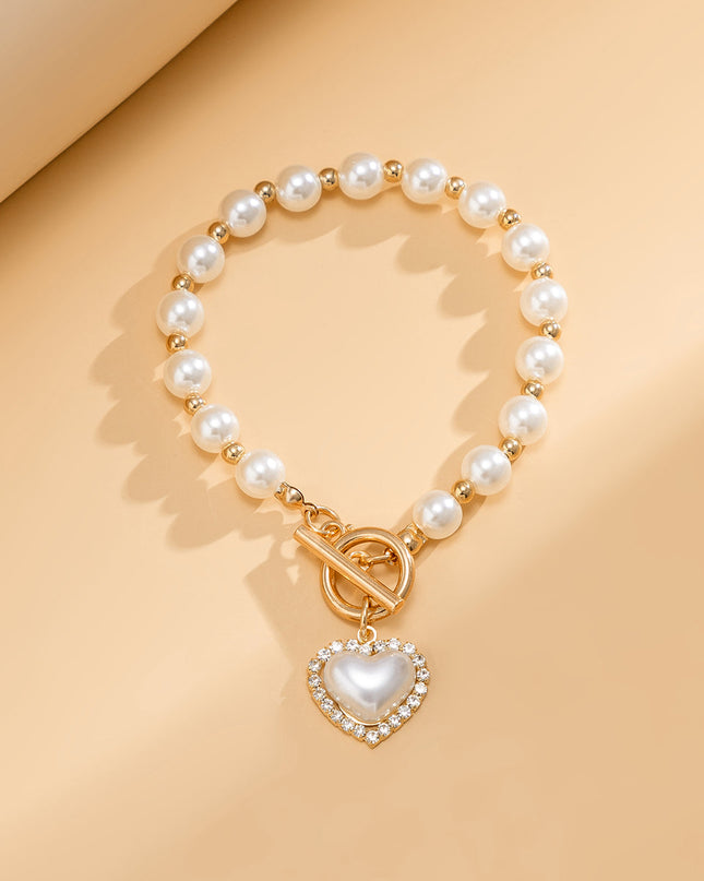 Elegantes Armband mit Süßwasserperlen-Anhänger für Frauen von Mitchell