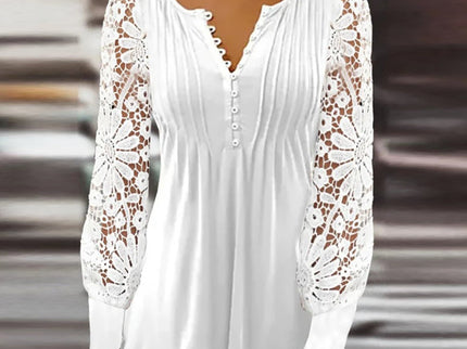 Elegante Bluse mit langen Ärmeln