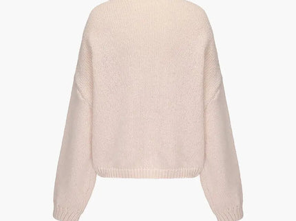 Rahel | Weiche Strickjacke mit Schleife
