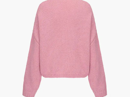 Rahel | Weiche Strickjacke mit Schleife