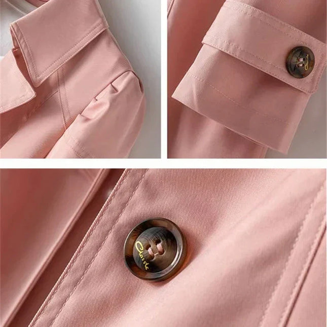 Mila - Stylischer knöchellanger Trenchcoat für den Frühling für Frauen