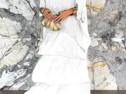 Shina™ - Elegantes Fließendes Maxikleid